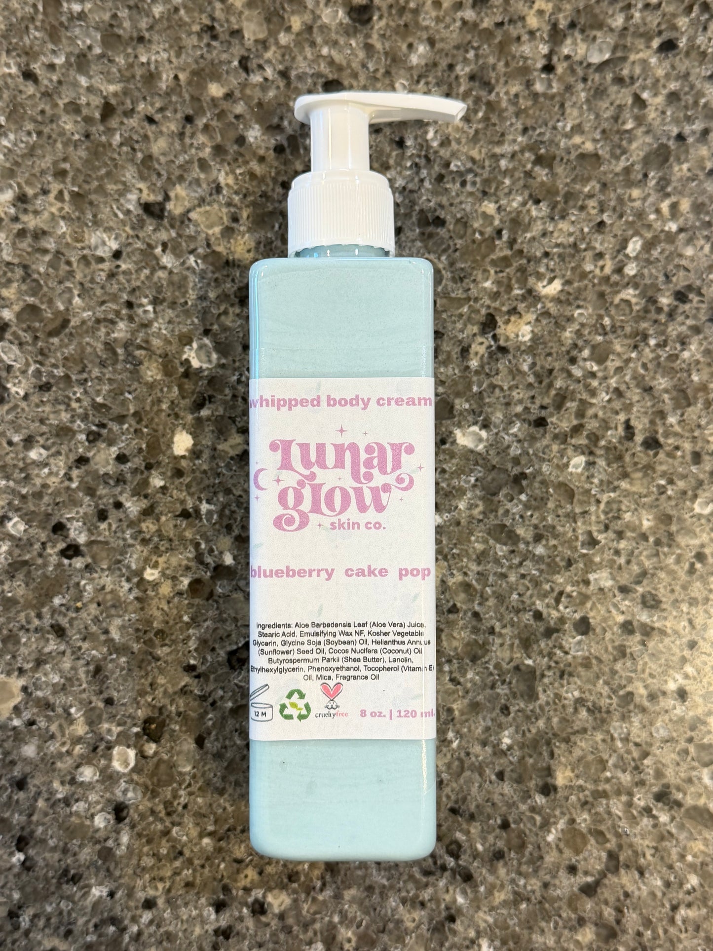Blueberry Cake Pop Whipped Body Cream