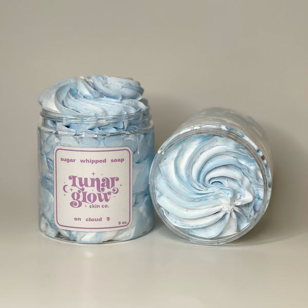 On Cloud 9 Sugar Whipped Soap