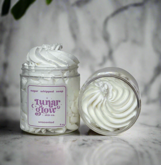 Unscented Sugar Whipped Soap