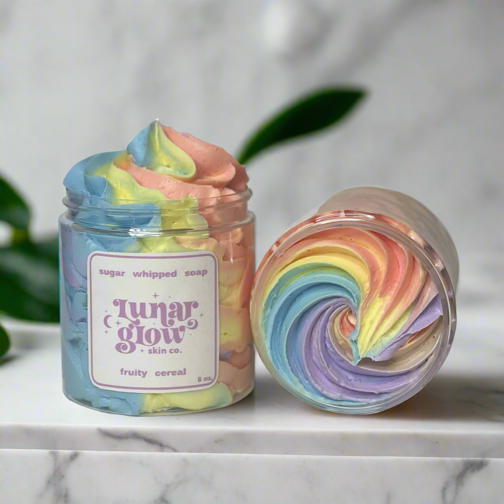 Fruity Cereal Sugar Whipped Soap