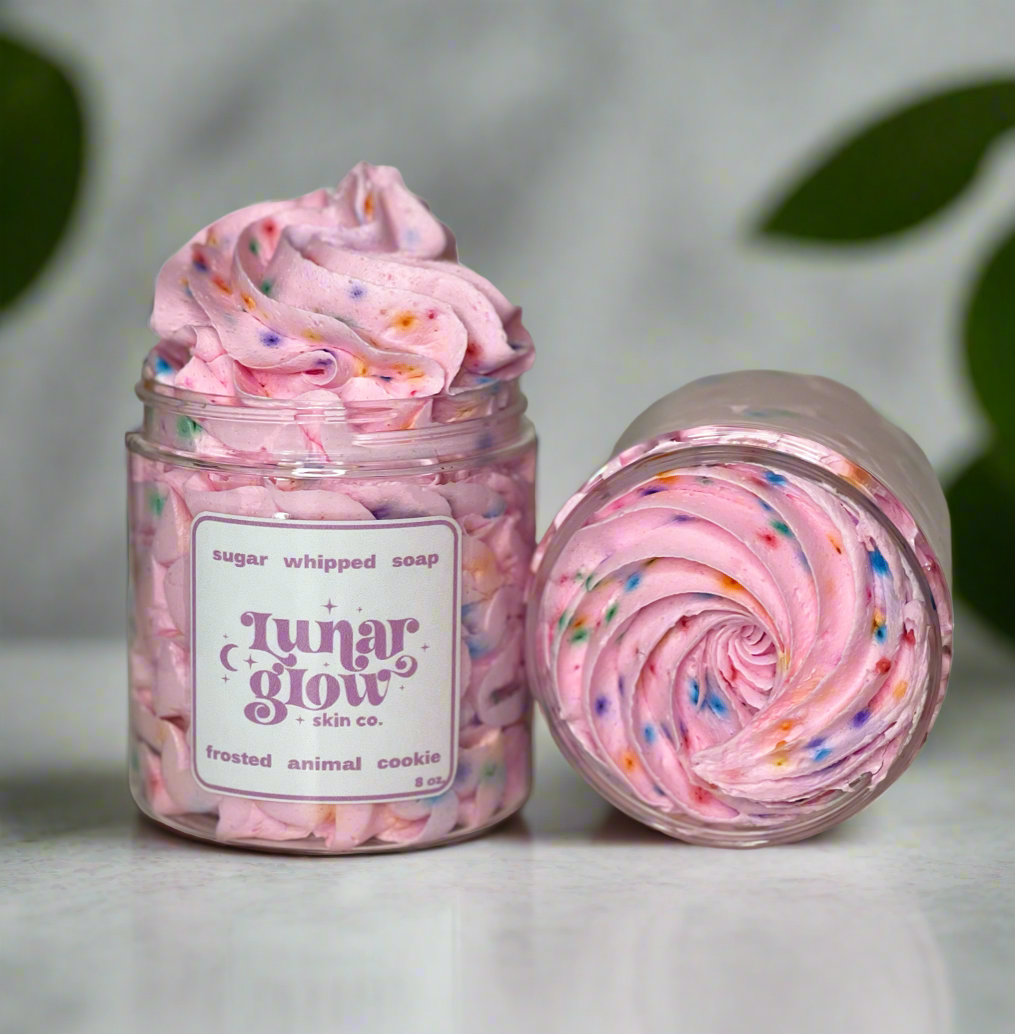 Frosted Animal Cookie Sugar Whipped Soap