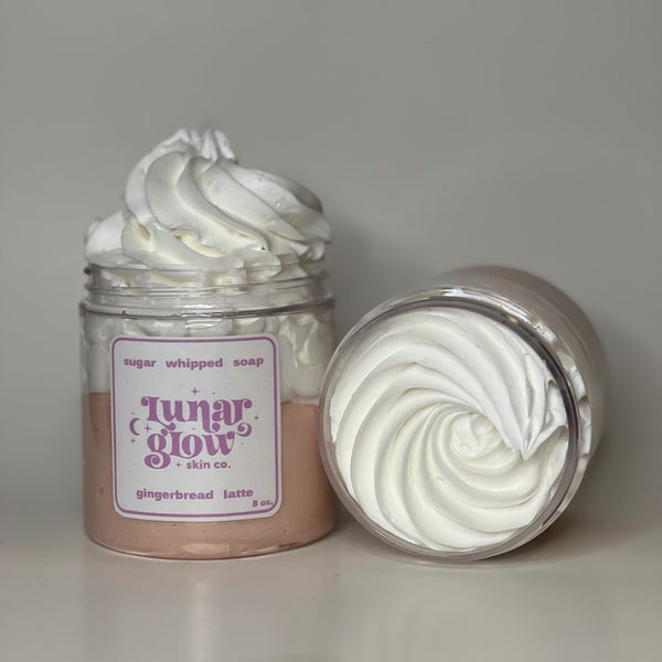 Gingerbread Latte Sugar Whipped Soap