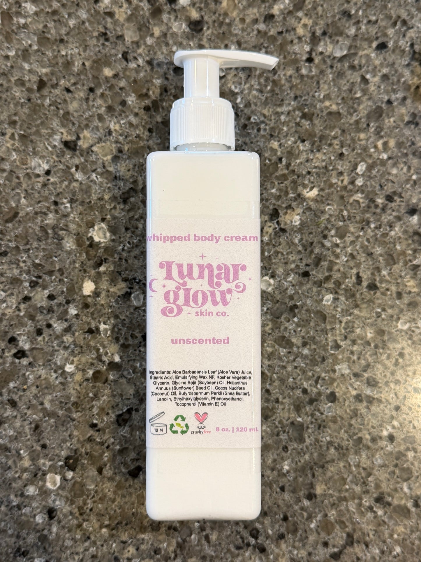 Unscented Whipped Body Cream