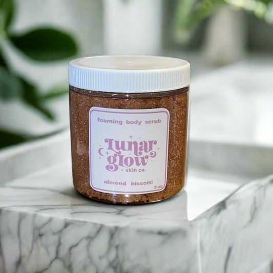 Almond Biscotti Foaming Body Butter Scrub