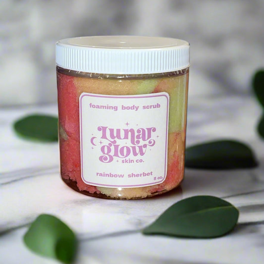 Rainbow Sherbet Foaming Body Butter Scrub