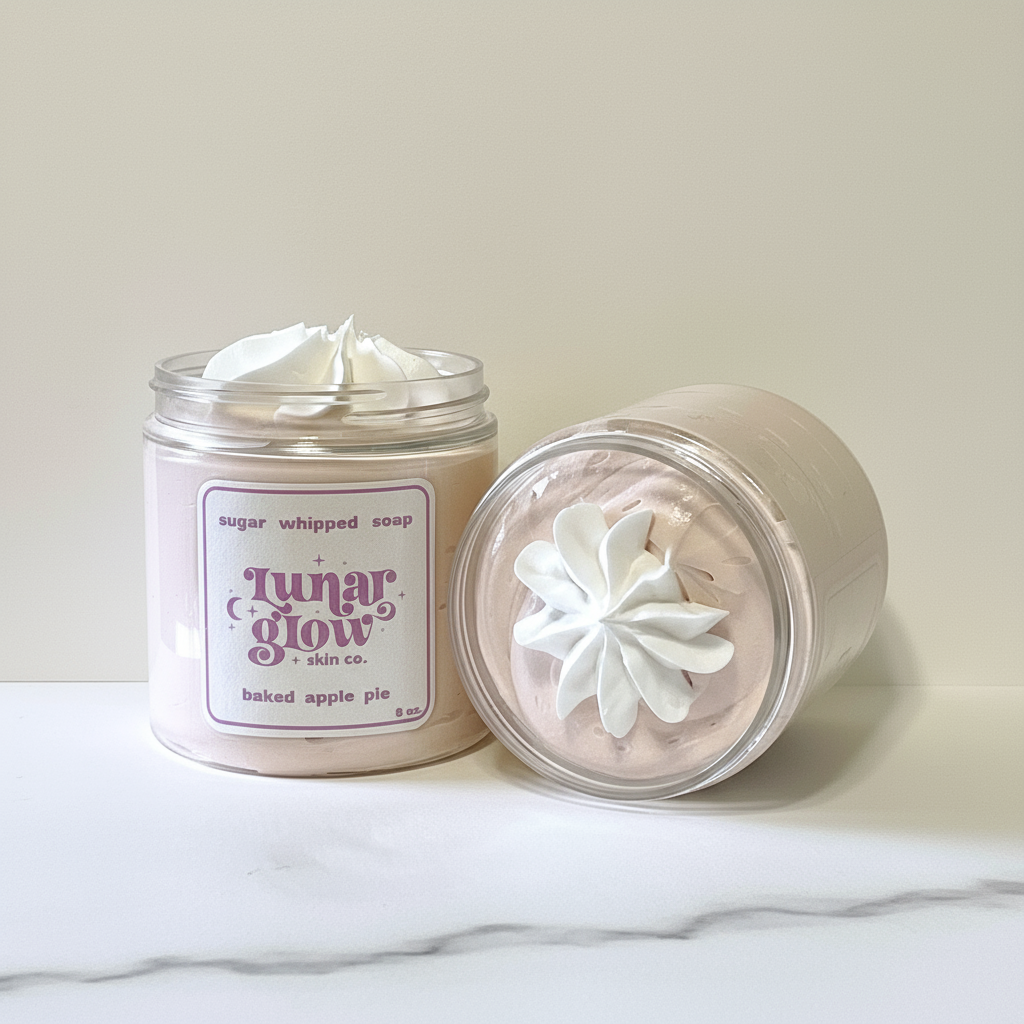 Baked Apple Pie Sugar Whipped Soap