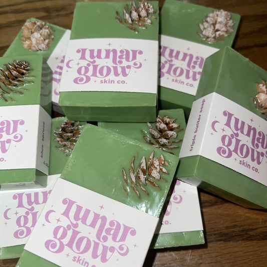 Blue Spruce Triple Butter Soap