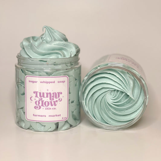 Farmers Market Sugar Whipped Soap