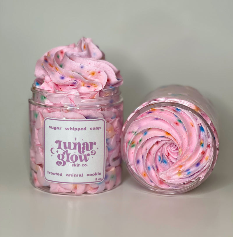 Frosted Animal Cookie Sugar Whipped Soap