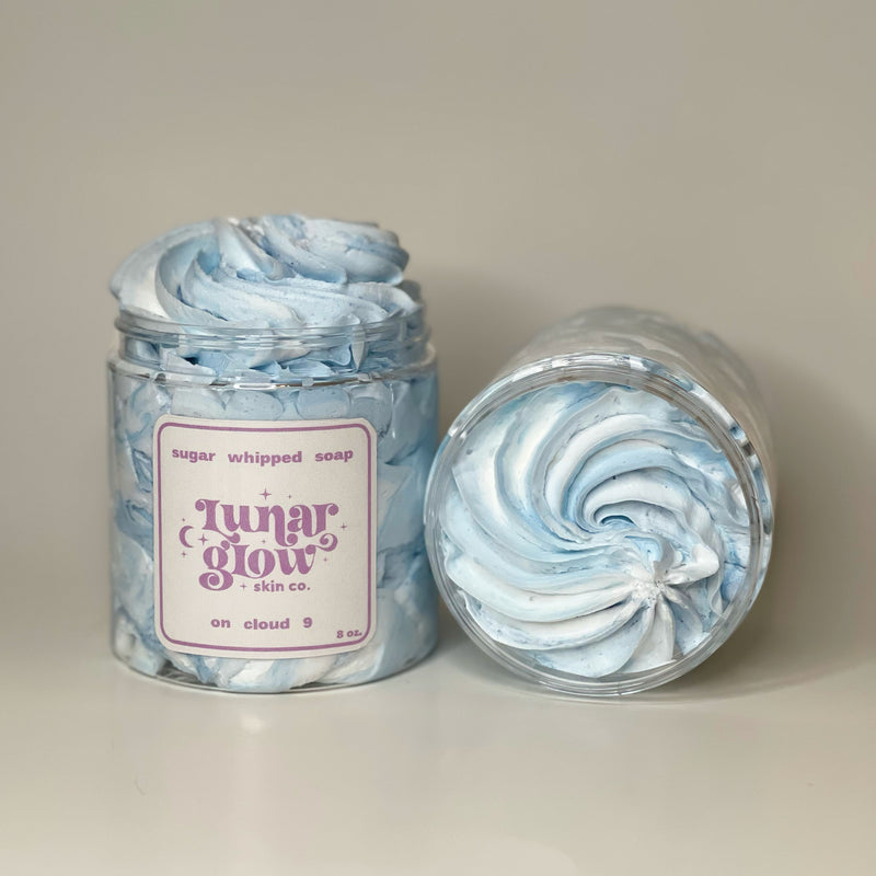 On Cloud 9 Sugar Whipped Soap