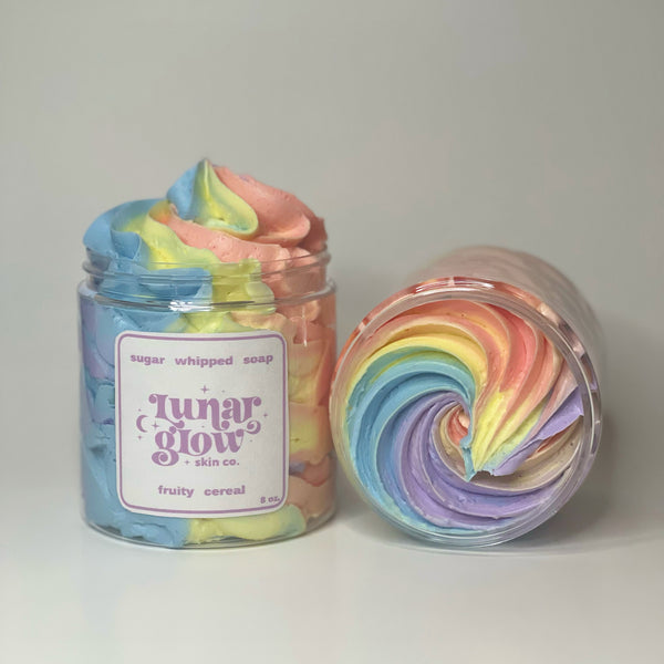 Fruity Cereal Sugar Whipped Soap
